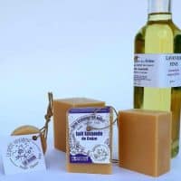 Lait lavande de Céüze 90g et petit voyageur bloc et 110g